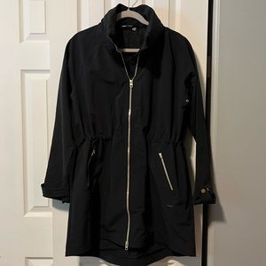 NWOT Athleta Misty rain Jacket black medium